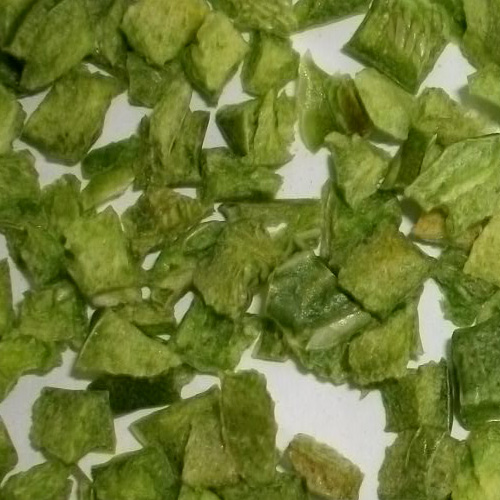Freeze Dried Green Pepper Dice