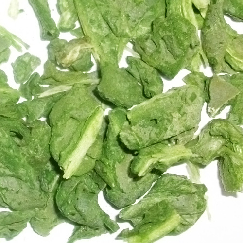 Freeze Dried Spinach Leaf
